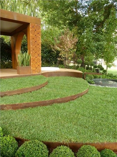 Metalni rubovi za vrt Čelični rub za travnjak