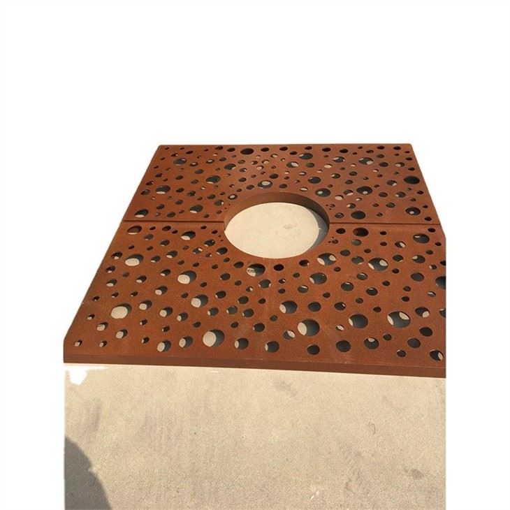 Weathering Metal Tree Grate
