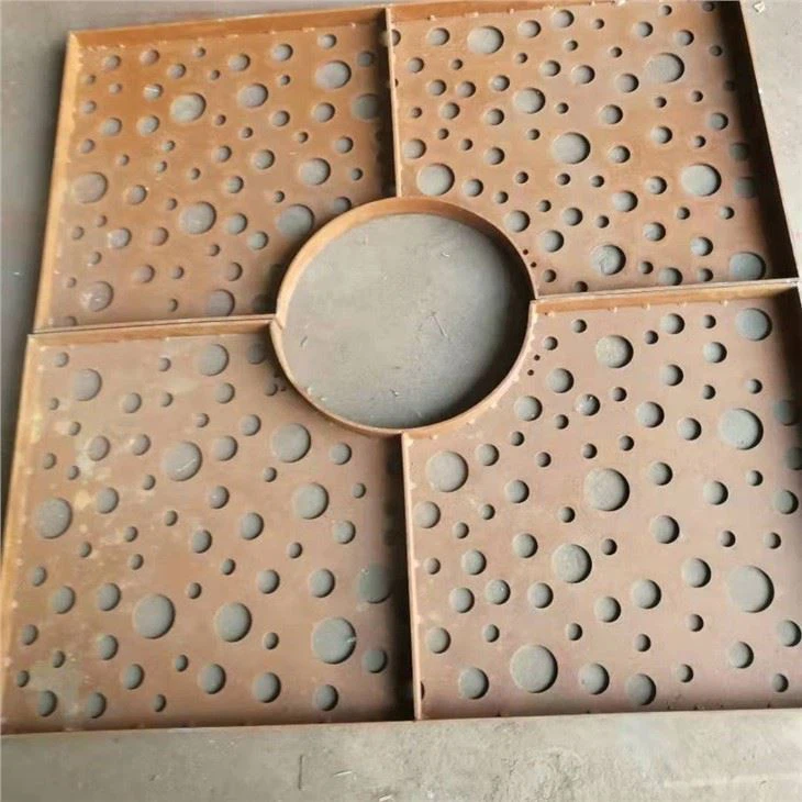 CorTen Press Grating