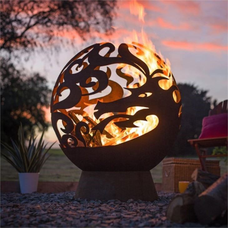 Rezanje Firepit Sphere