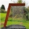 Garden Metal Water Pool With Rain Curtain