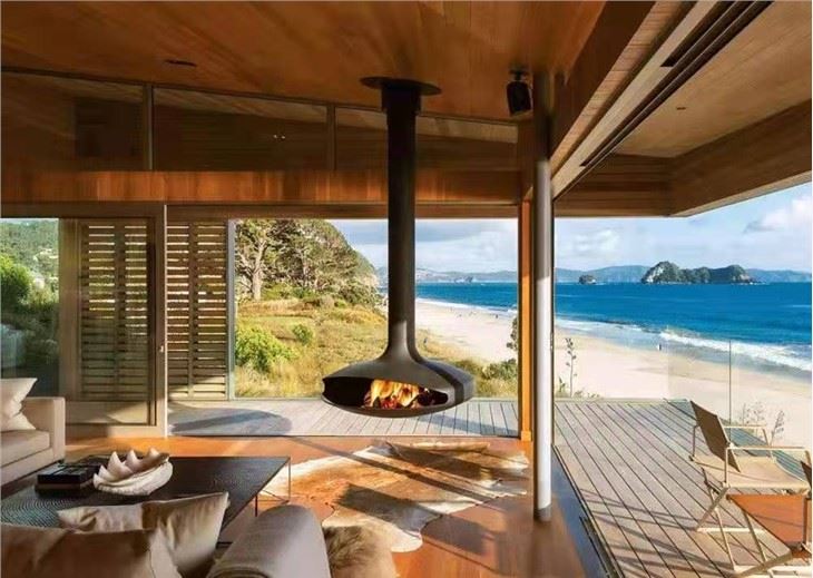 Hanging Suspended Fireplace