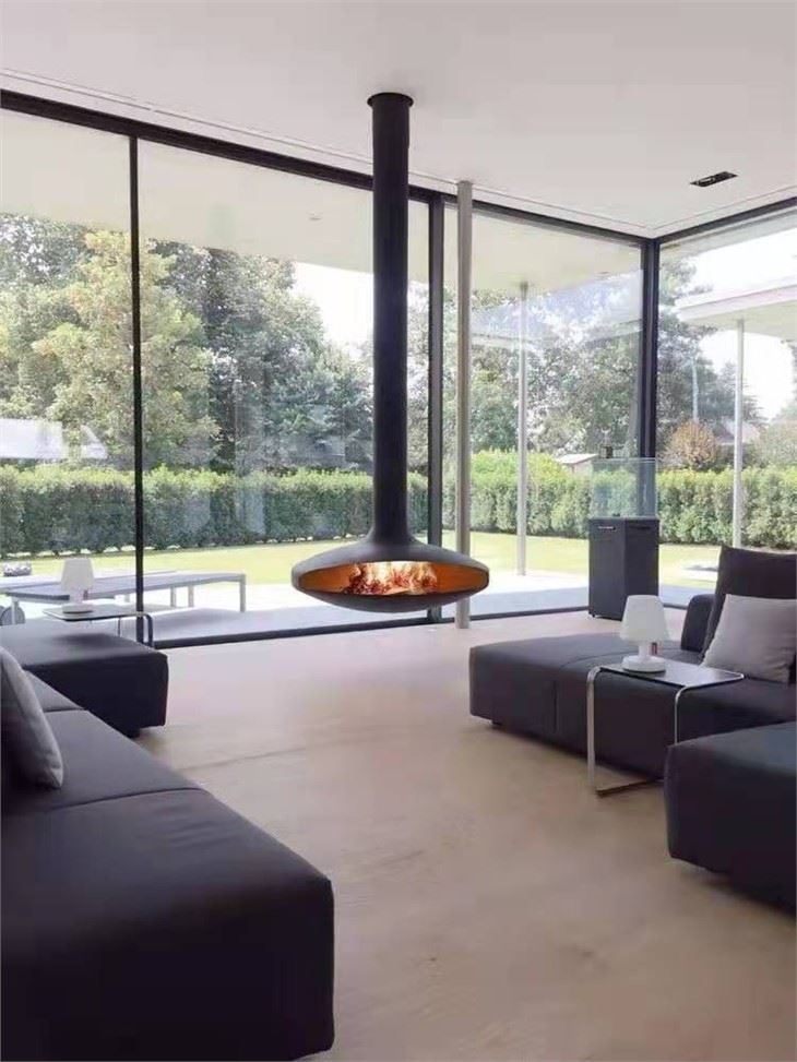 Hanging Suspended Fireplace