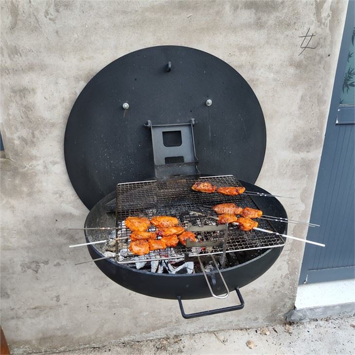 Čelični pokretni roštilj za roštilj