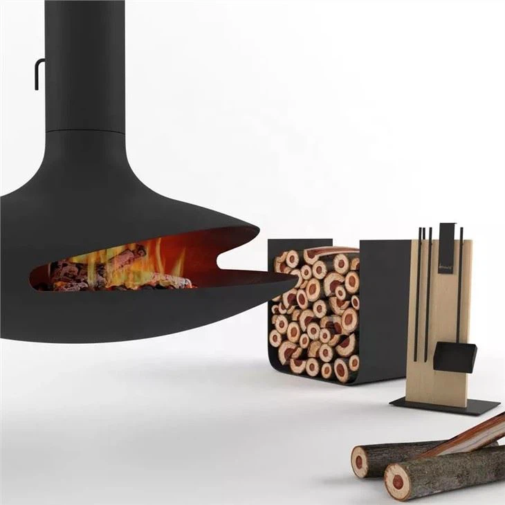 Hotel Hanging Fireplace