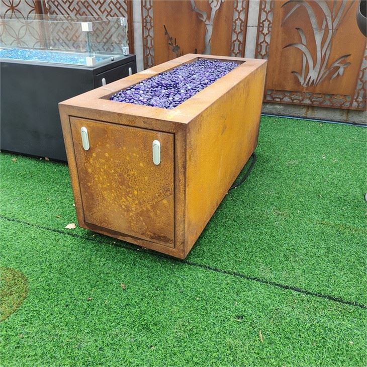 Metal Burner Gas Fire Pit