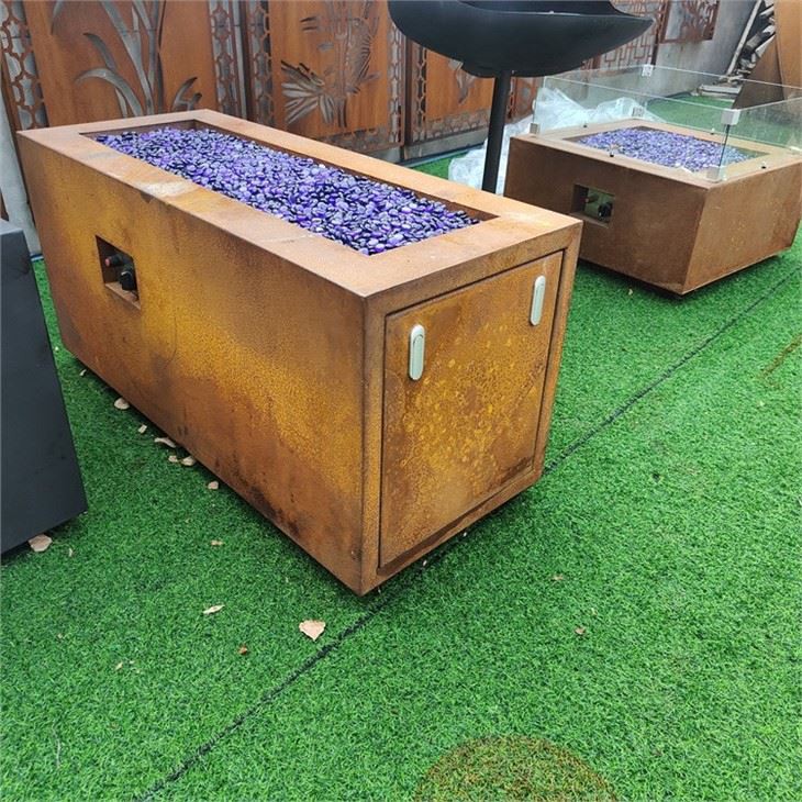 Metal Burner Gas Fire Pit