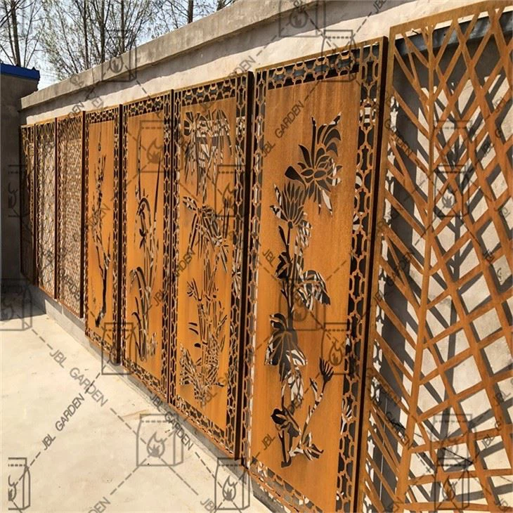 Metal Screens Panels Corten Steel