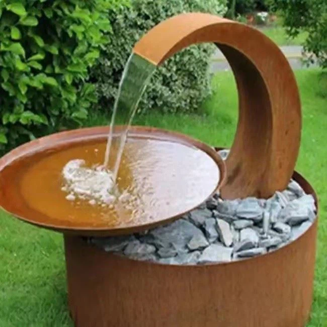 Pond Fountain Statues