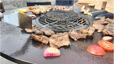 Corten Steel Kamin Roštilj Pušač roštilj roštilj