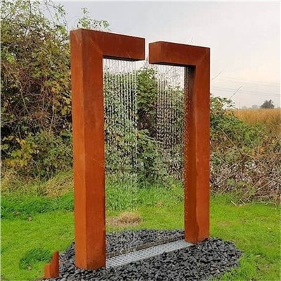 Vodena zavjesa Corten Steel Outdoor