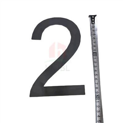 Moderni metalni kućni brojevi od 20 cm