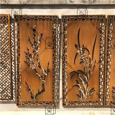 Metalna art dekracijska kortenska čelična platna
