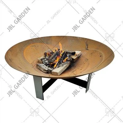 Corten Steel Art Fire Pit