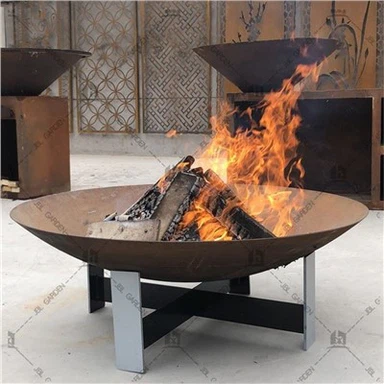 Corten Steel Drop-In Fire Pit plamenik
