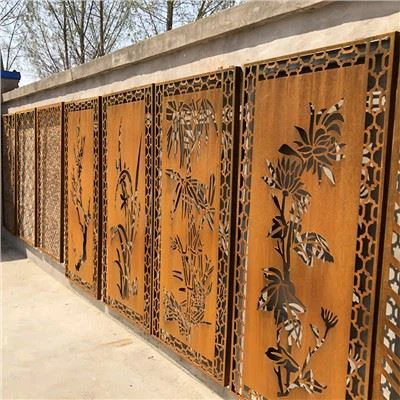 Corten Steel Privacy Art Metalni zasloni