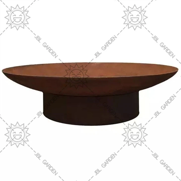 Square Fire Pit Metal