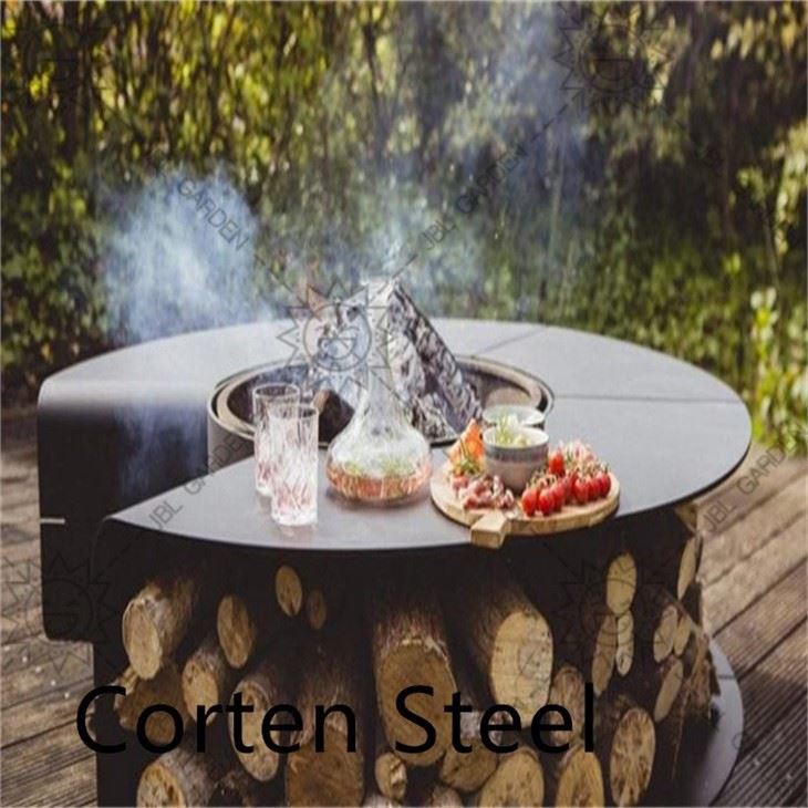 Stainless Steel Fire Pit Cover