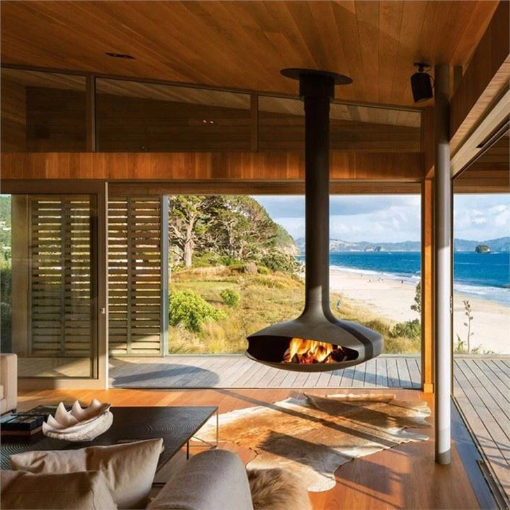 Suspended Fireplace