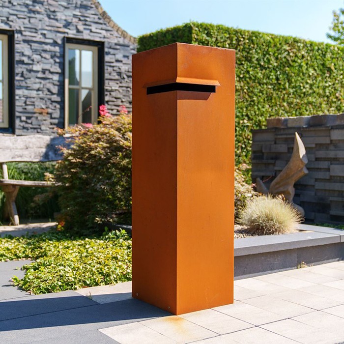 Corten Steel Letterbox