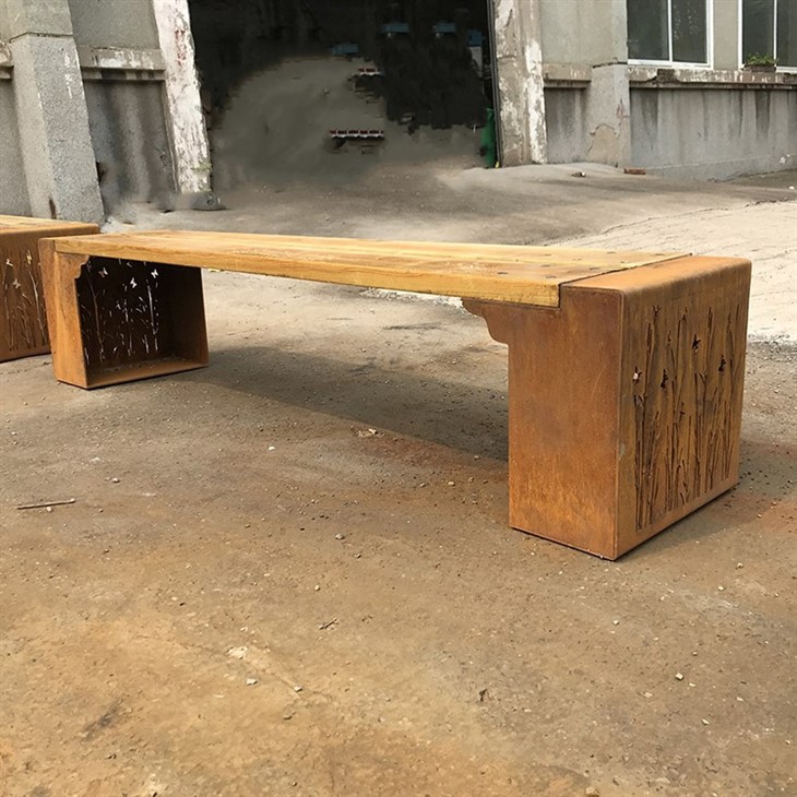 Garden Metal Bench