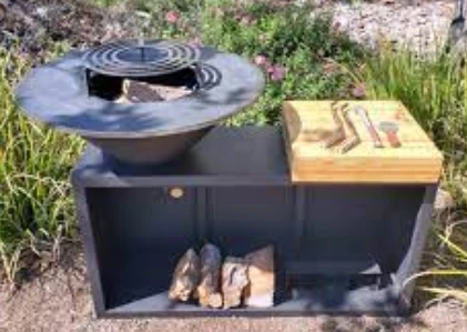 Metal Steel Grill Firepit