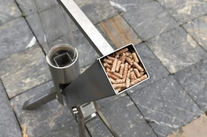 Patio Wood Pellet Heater