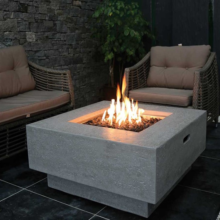 Rectangular Firepit Table factory