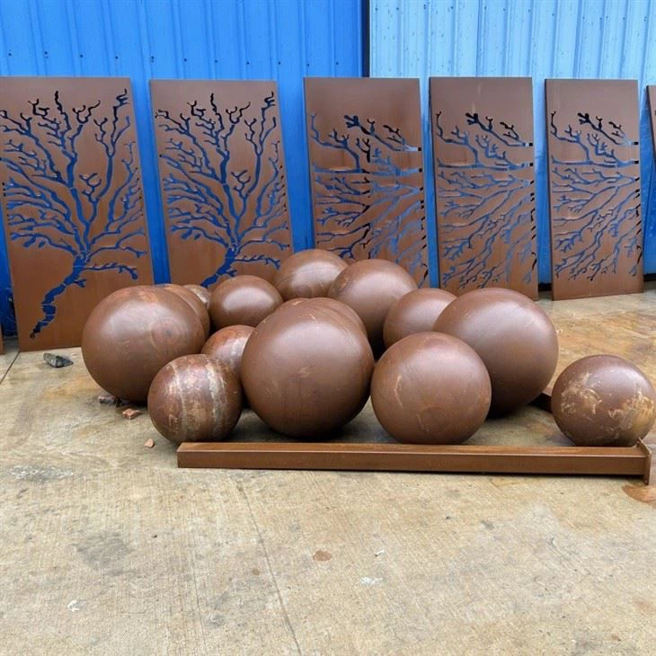 Rusty Decorative Ball