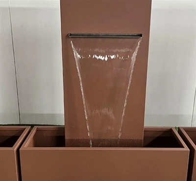 Prilagođena fontana za kišnu zavjesu