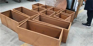 Kutije za sadnju Corten Steel Cube