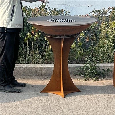 Ukrasna jama za roštilj od Corten čelika