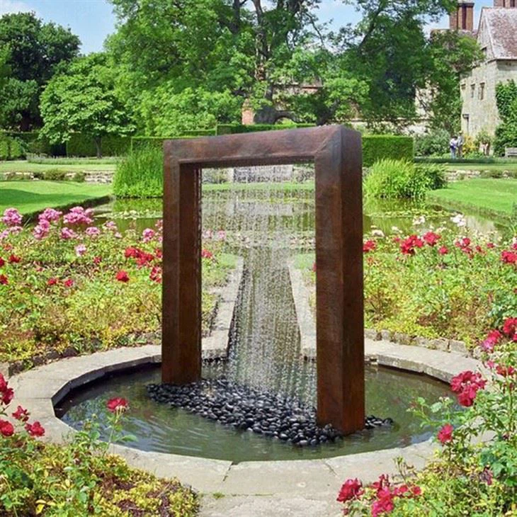WF Corten Steel Water Feature